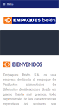 Mobile Screenshot of empaquesbelen.com