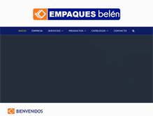 Tablet Screenshot of empaquesbelen.com